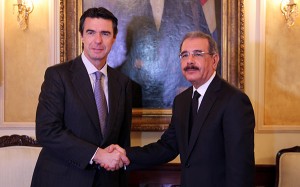 Ministro español destaca creciente inversión de su país en RD tras visita al presidente Danilo Medina