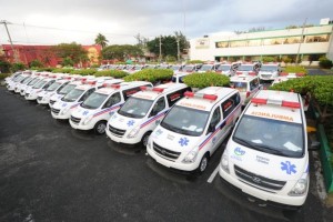 SP dispone de 109 ambulancias para reforzar  servicios durante fiestas de año nuevo  