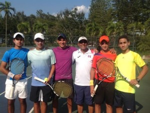 Selección dominicana lista para hacer un buen papel en Junior Davis Cup 2014   
