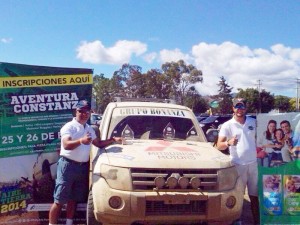 José Liz y Carlos Schrils campeones del Rally Aventura Constanza Rally Aire-Tierra