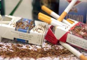 DGA destruye 5.9 millones de cigarrillos incautados de contrabando