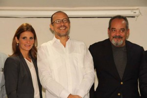 Ligia Bonetti, José Antonio Rodriguez y Alfonso Rodriguez