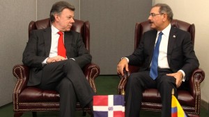 Danilo felicita al presidente de Colombia Juan Manuel Santos por triunfo en elecciones