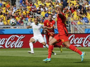 Bélgica viene de atrás para vencer 2-1 a Argelia en Mundial de Fútbol
