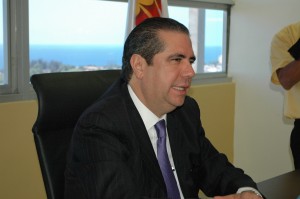 Lic. Francisco Javier Garcia, Ministro de Turismo.