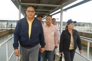 Alejandro Montas hace recorrido
