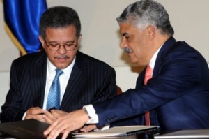 Leonel y Miguel se reúnen