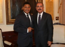 Danilo Medina y El Jefry