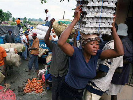 Mercado binacional de Dabajón