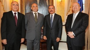 El presidente Danilo Medina recibió este lunes la visita de cortesía del nuevo Coordinador Residente del Programa de las Naciones Unidas