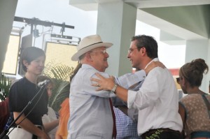 foto del abrazo