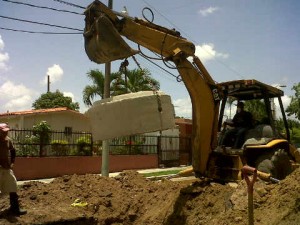 CORAAMOCA, Colocando registro en el Don Bosco, Moca