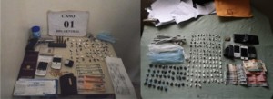 Drogas ocupadas en ambos centros a colombiano