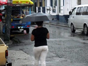 Vaguada sobre el país seguirá produciendo aguaceros dispersos