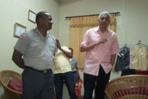 Diputado Nelson Guillén dona comedor a Policía Nacional de San Cristóbal