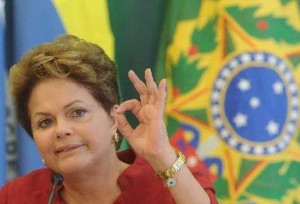 Dilma Rousseff, presidenta Brasil