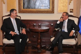 Presidente Medina recibe a Subsecretario Comercio EEUU; hablan sobre energía