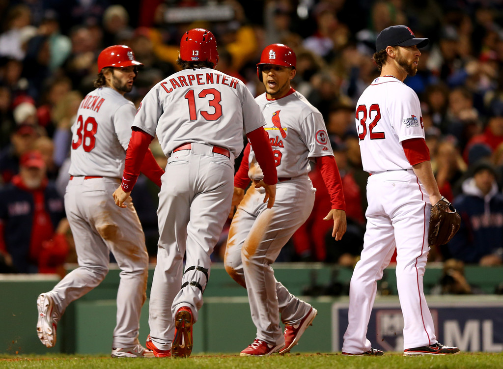 ¡Todo parejo! San Luis aprovecha errores de Boston y empata la Serie Mundial