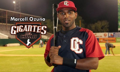 Marcell Ozuna debutará el próximo viernes con los Gigantes del Cibao