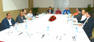 (foto) Reunion de la Comision Organizadora de las asambleas ordinaria y extraordinaria.