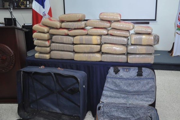 DNCD captura a un hombre con 200 libras de marihuana