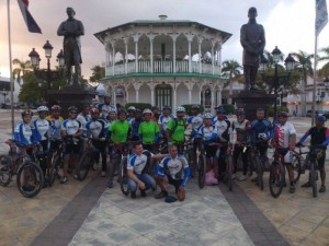 Llegada al Parque Central de Puerto Plata
