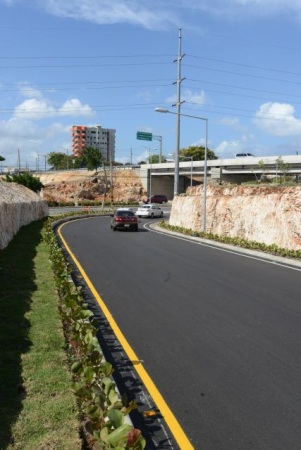 MOPC abre elevado de la avenida ecológica con Charle de Gaulle