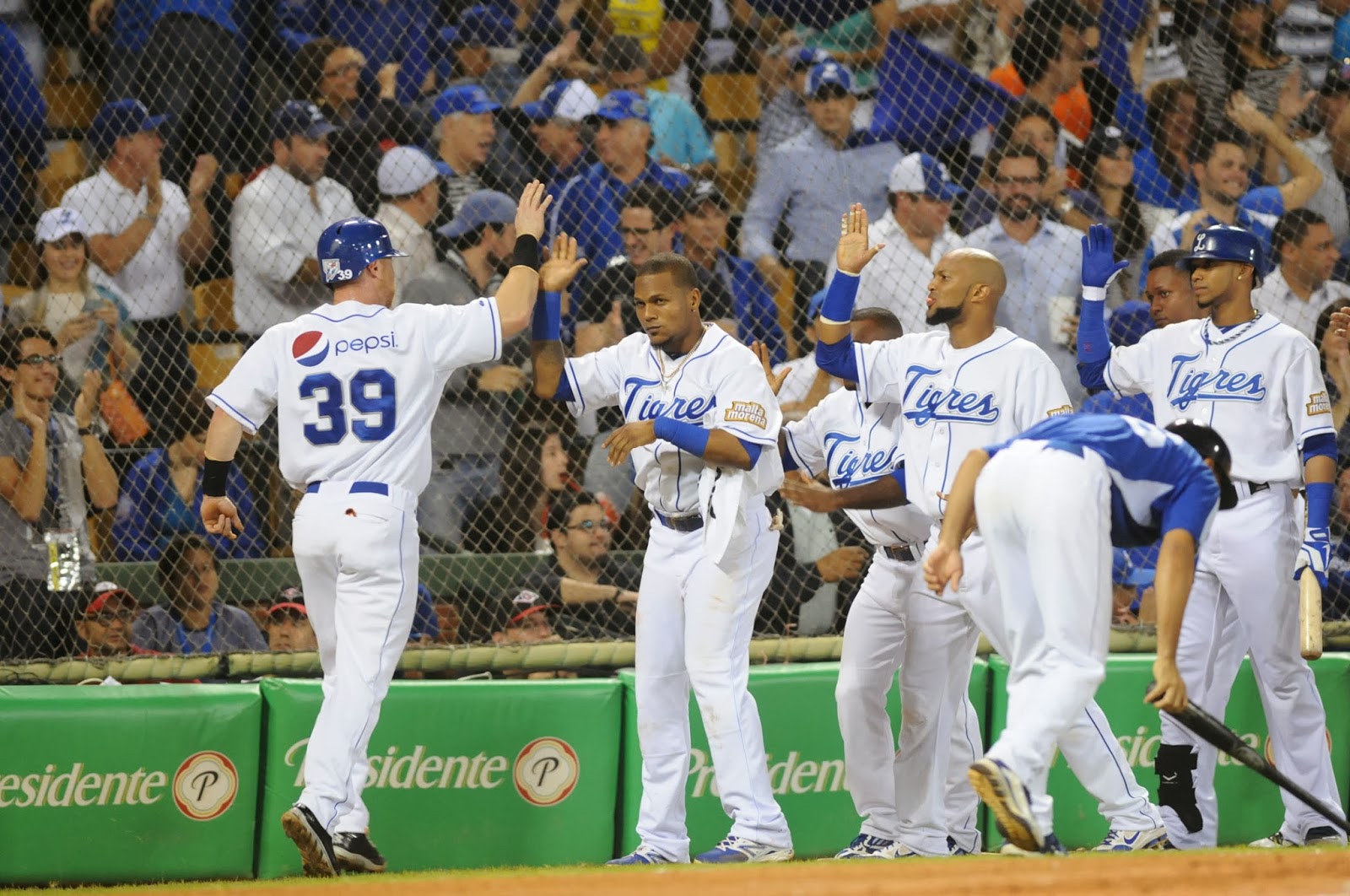 Tigres del Licey celebrarán este jueves con desfile el título de la serie final