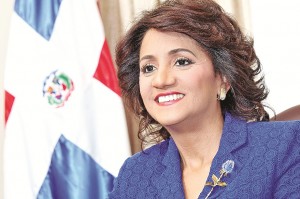 Cándida Montilla de Medina, Primera Dama de la República (AZUL)