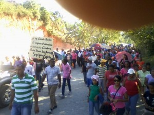 Marcha en Piedra Blanca