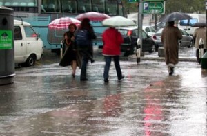 ¡Preparen los paraguas! Se esperan aguaceros durante el fin de semana