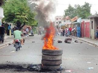 Huelga en Higüey deja hasta el momento un muerto y varios heridos