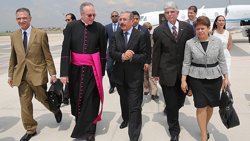 Danilo ya está en Roma; se reunirá mañana con el Papa Francisco en el Vaticano