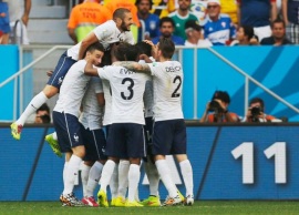 Francia a cuartos de final tras vencer a Nigeria dos goles a cero