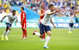 Francia se impone ante Suiza y se acerca a octavos de final