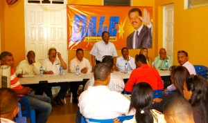 Pedro Matos se dirije a los presentes