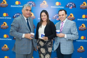 Fausto Fernández, Heidi Pineda y Adalberto Rodríguez