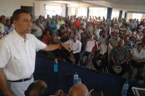 Foto de Guido en acto en SDE