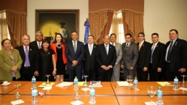 Peralta se reúne con empresarios de Paraguay interesados en invertir en RD