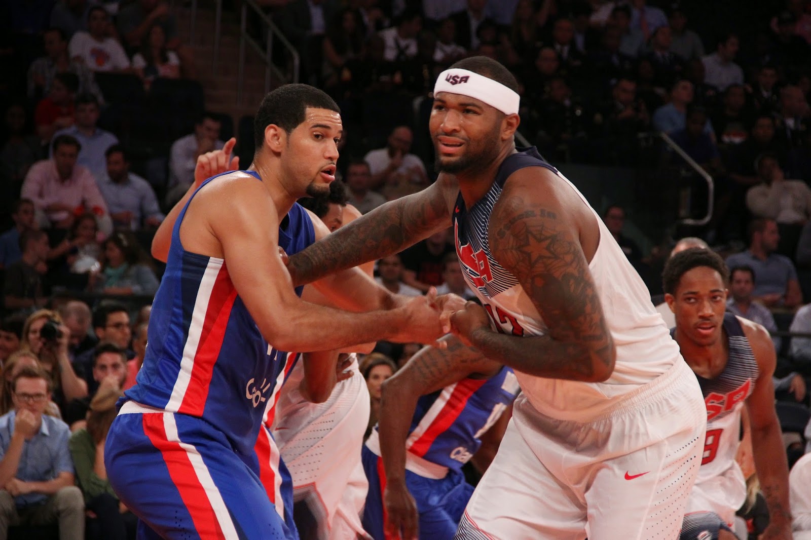 EE.UU vence 105-62 a RD en partido de fogueo en el Madison Square Garden
