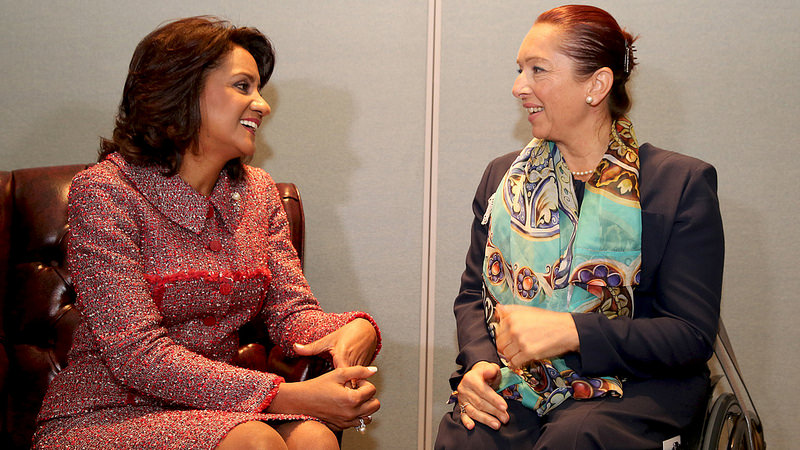Cándida Montilla de Medina y Daniela Bas hablan sobre inclusión social