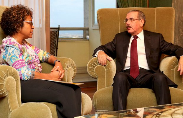 Presidente Medina se reúne con Josefina Stubbs, nueva vicepresidenta del FIDA