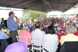 Francisco Javier promete apoyar la producción agrícola nacional