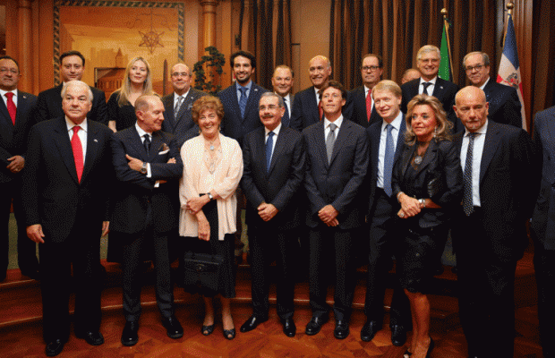 Medina se reúne con empresarios italianos y dominicanos en Roma