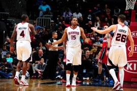 ¡No creen en nadie! Atlanta consigue su victoria 17 seguida; Horford consigue un doble-doble