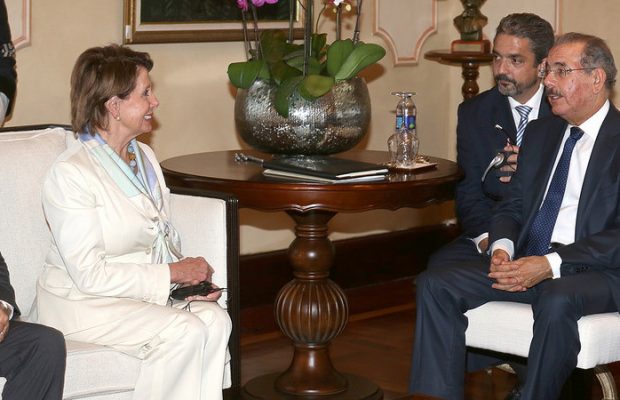 Congresistas estadounidenses visitan al presidente Danilo Medina