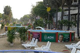 Ayuntamiento del Distrito Nacional cerrará a partir de mañana un tramo del Malecón para instalar piscinas