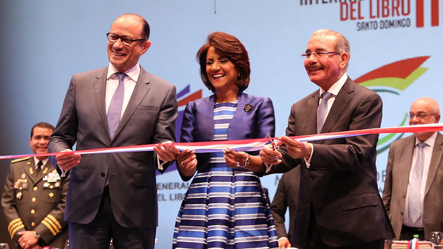 Presidente Medina inaugura XVIII Feria Internacional del Libro