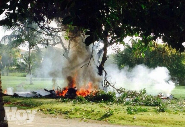 ¡Tragedia! Siete personas muertas al estrellarse una avioneta en Bávaro