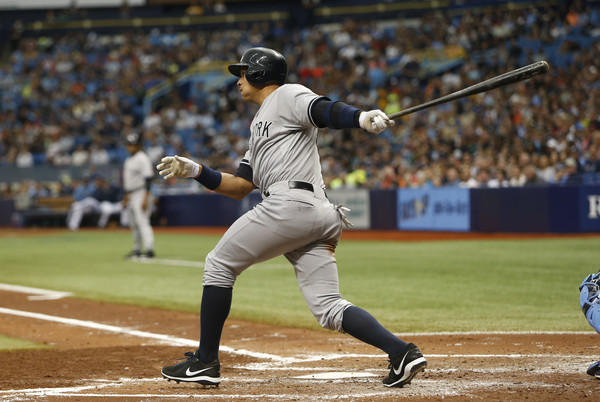Alex empalmó jonrón 662 en triunfo de Yankees; Beltré despachó su 399